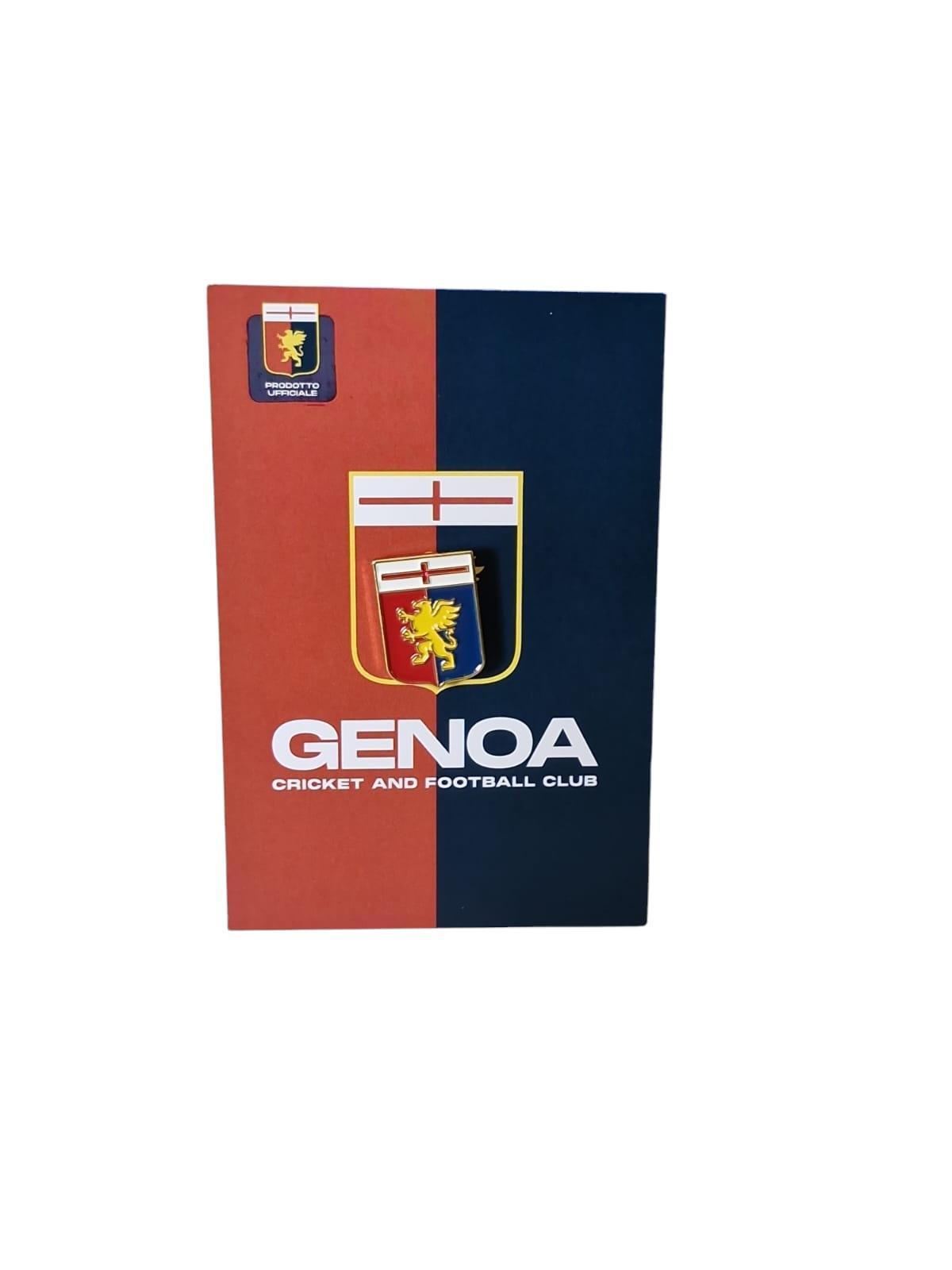Spilla distintivo compatibile con Genoa