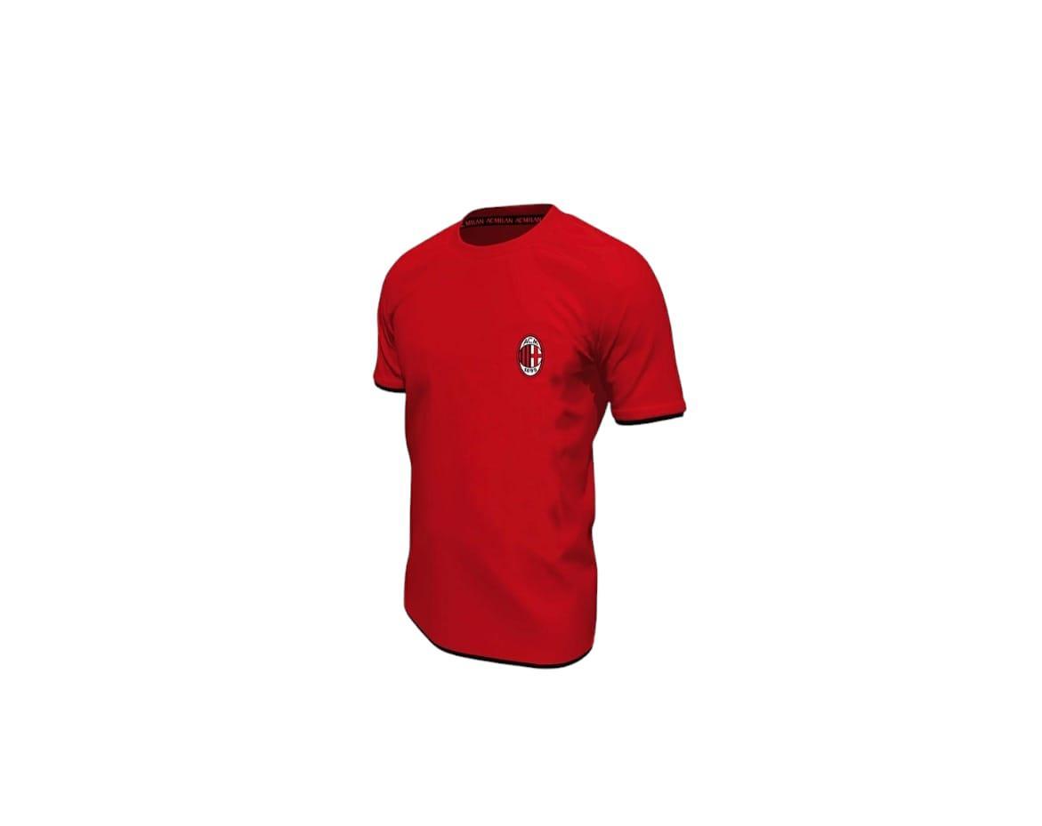 T-shirt in cotone da adulto compatibile con Milan