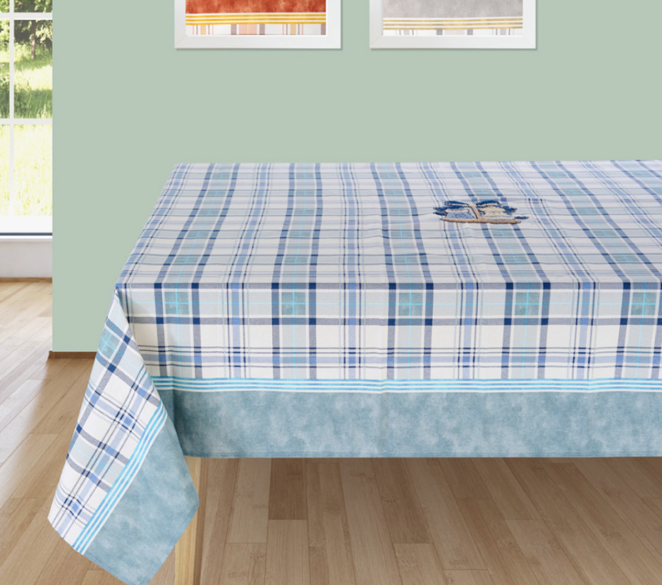 Tovaglia in cotone 12 posti 140x240cm Vingi