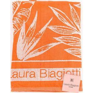 Telo mare in spugna di cotone  tropical celeste