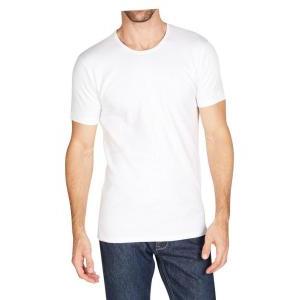 Tris t-shirt intima cotone elasticizzato da uomo  bianco