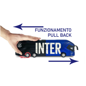 Pullman modellino giocattolo compatibile con inter