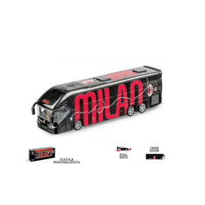 Pullman modellino giocattolo compatibile rossonero