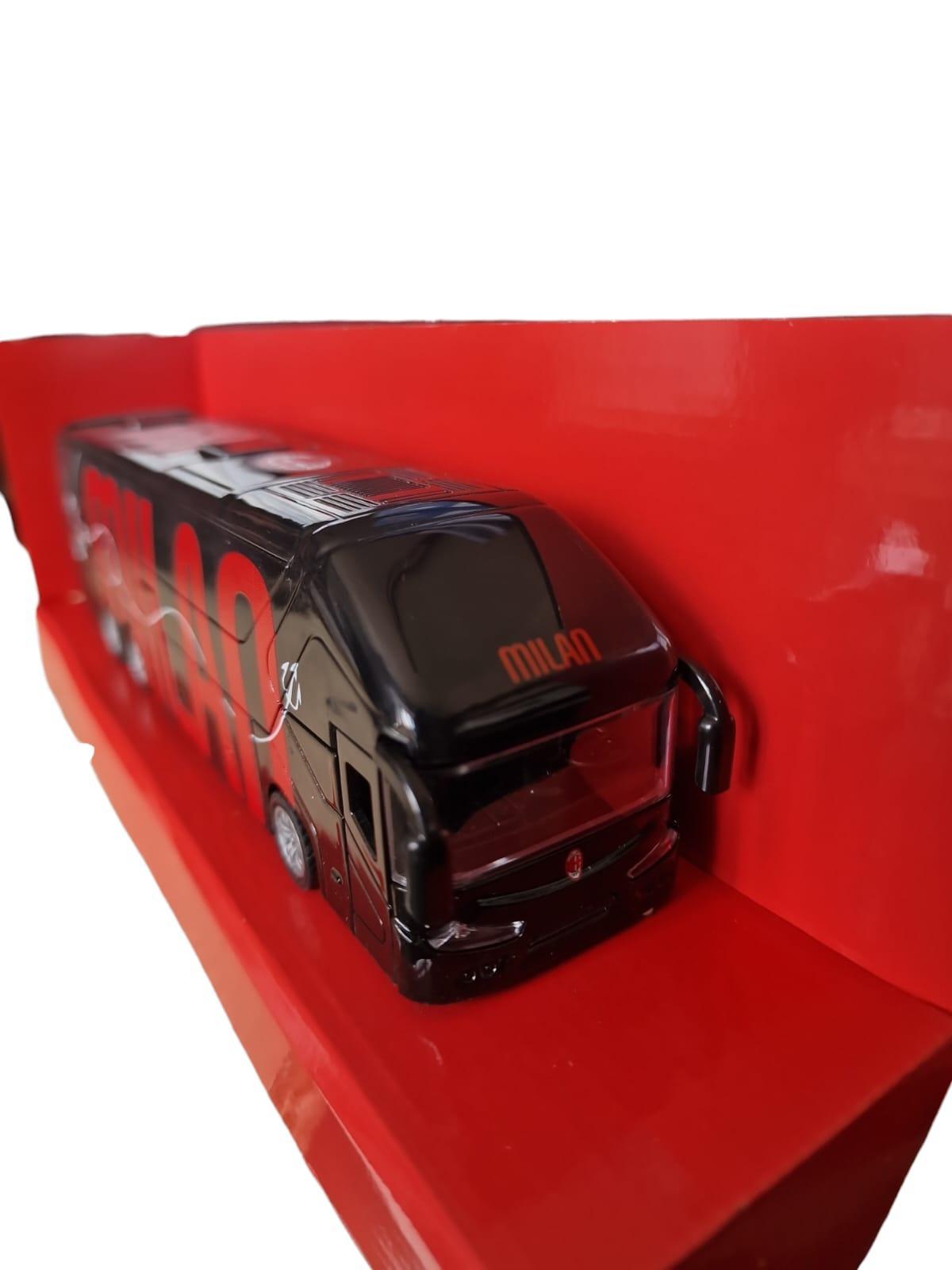 Pullman modellino giocattolo compatibile rossonero