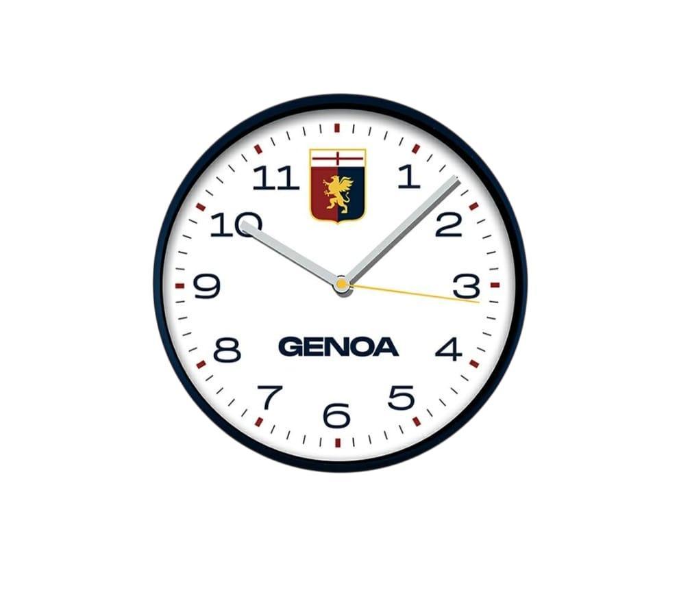 Orologio da parete compatibile con Genoa Calcio