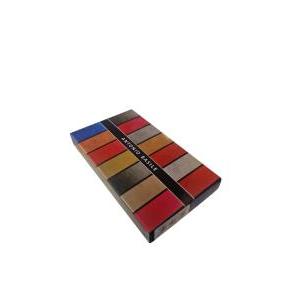 Portafoglio con pattina da donna  arancio