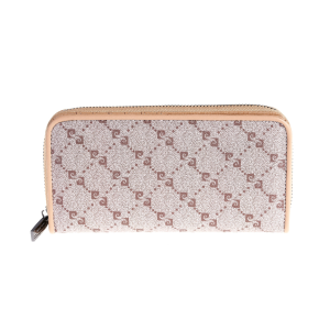 Portafoglio in ecopelle da donna  beige