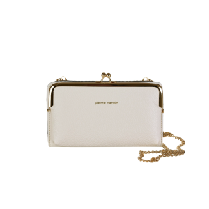 Borsa tracolla con borsellino removibile  beige