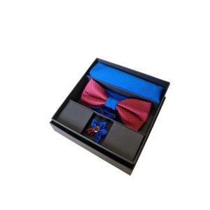 Kit papillon pochette spilla uomo cerimonia