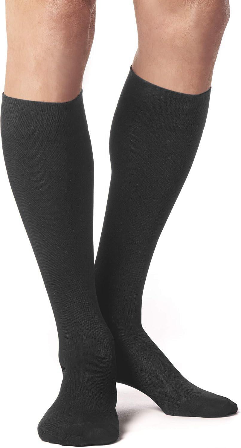 Calza da uomo a compressione graduata Segreta Repomen 16-20 mmHg grigio