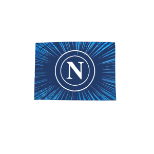 Bandiera stadio compatibile con napoli calcio