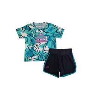 Completo sportivo estivo bambina
