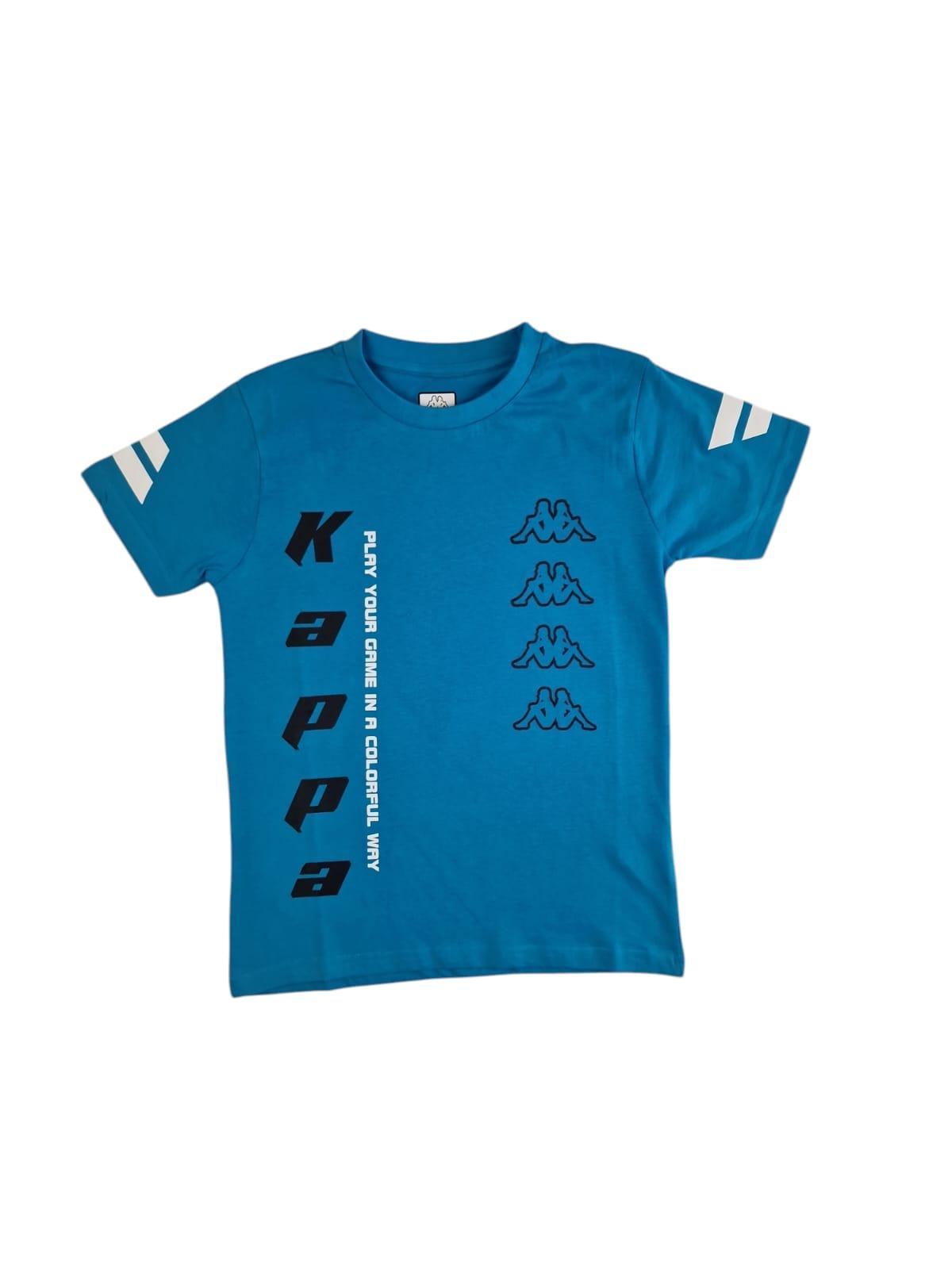 T-shirt in cotone da bambino Kappa