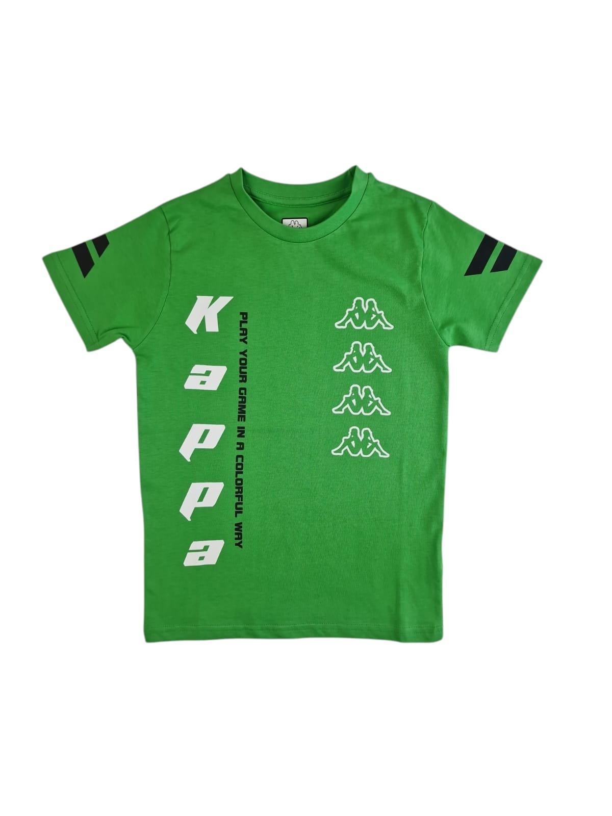 T-shirt in cotone da bambino Kappa