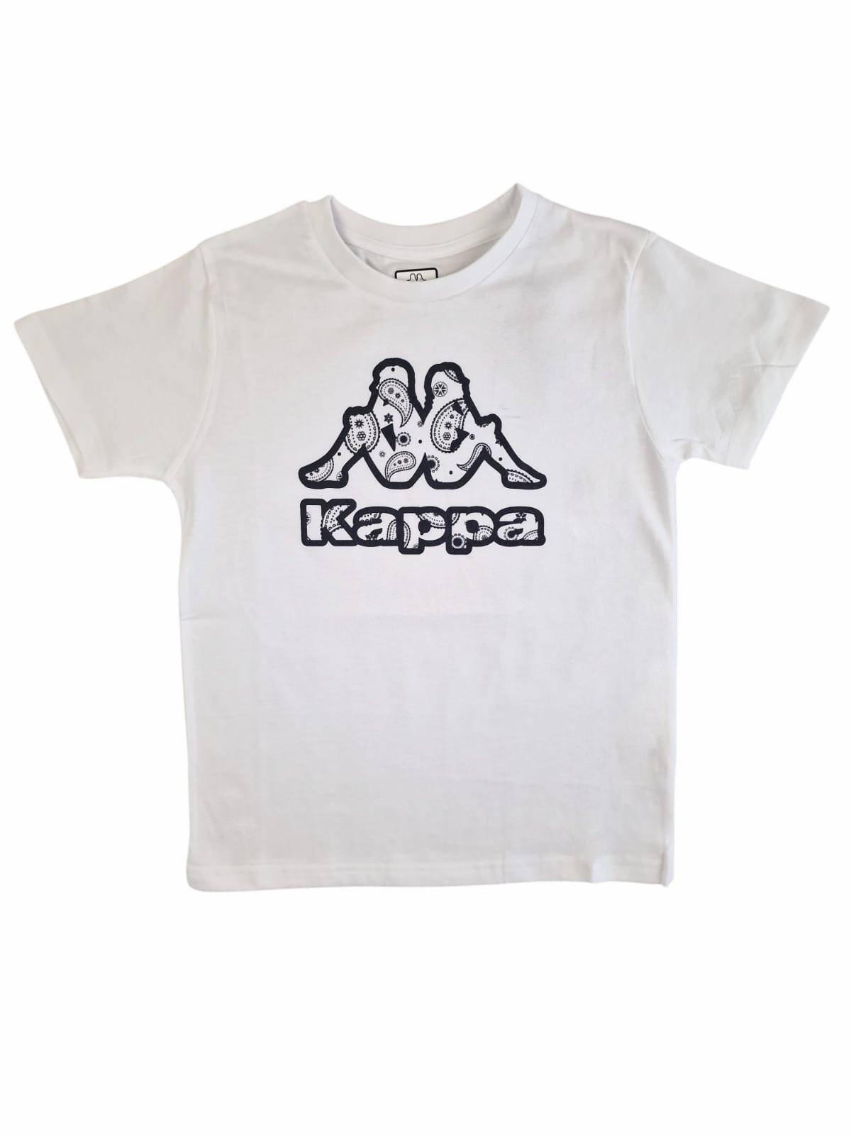 T-shirt in cotone da bambina Kappa