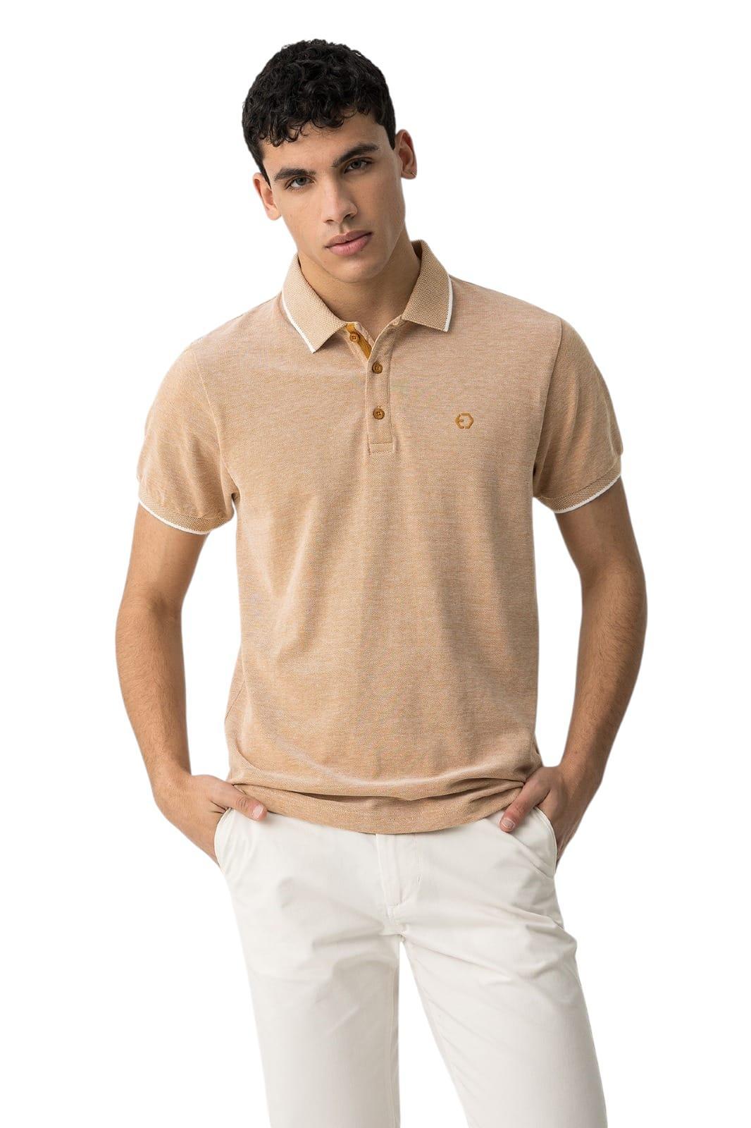 Polo mezza manica in cotone da uomo Tiffosi