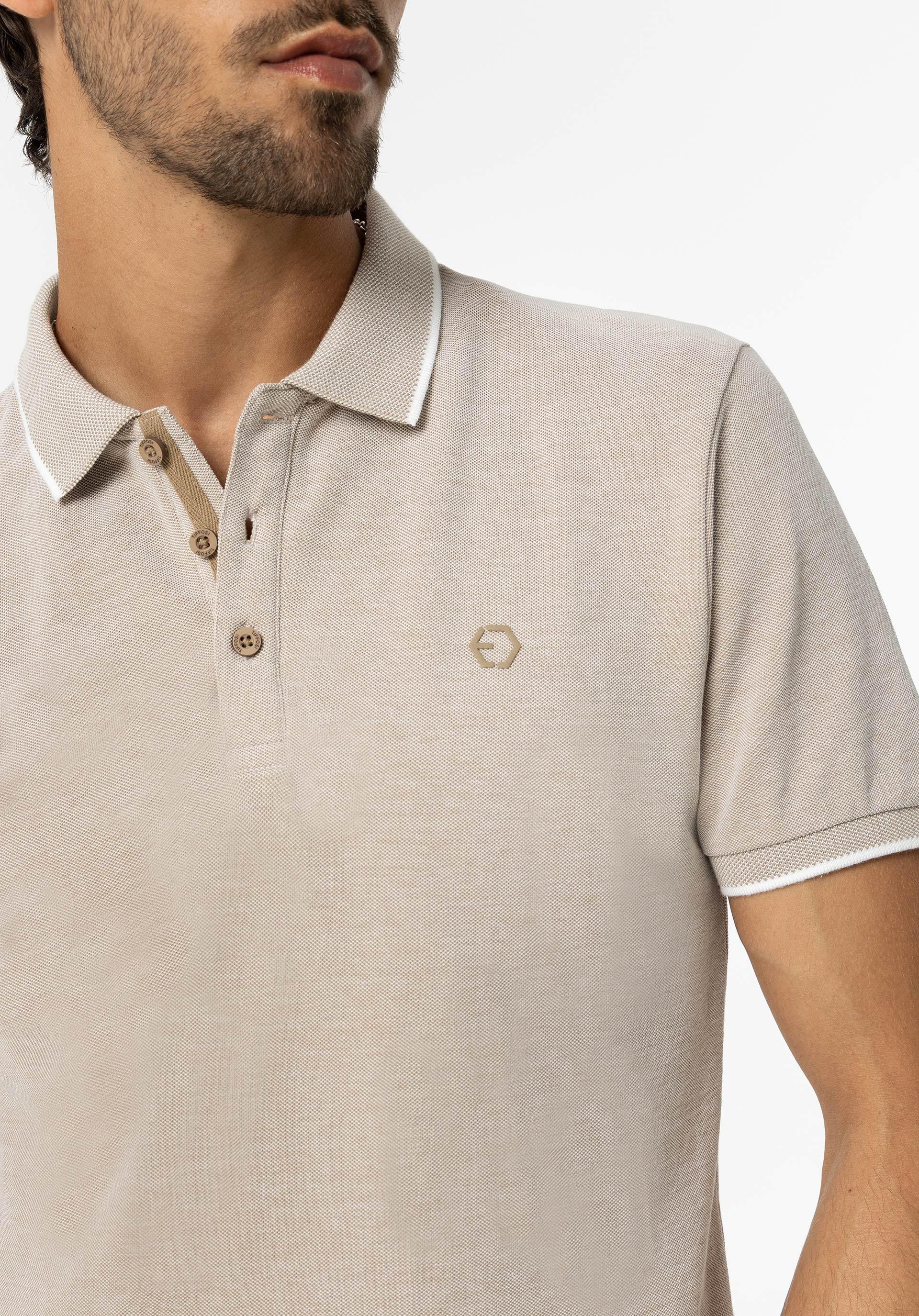 Polo mezza manica in cotone da uomo Tiffosi