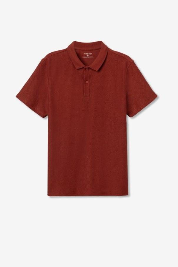 Polo mezza manica in cotone Tiffosi uomo