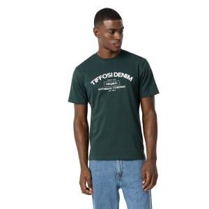 T-shirt basic uomo  verde