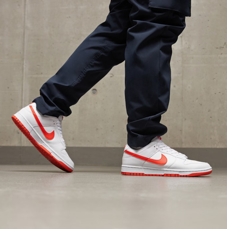 Sneakers Nike Dunk Low Retro White Picante
