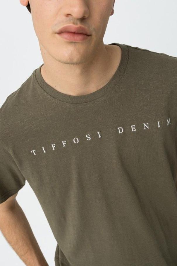 T-shirt in cotone da uomo Tiffosi