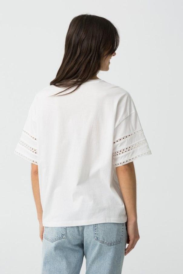 T-shirt donna Tiffosi bianco