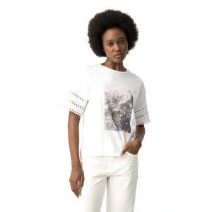 T-shirt donna con stampa