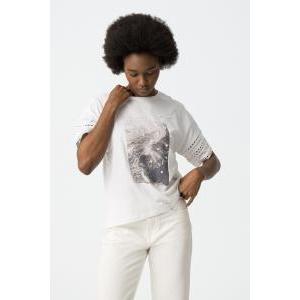 T-shirt donna con stampa