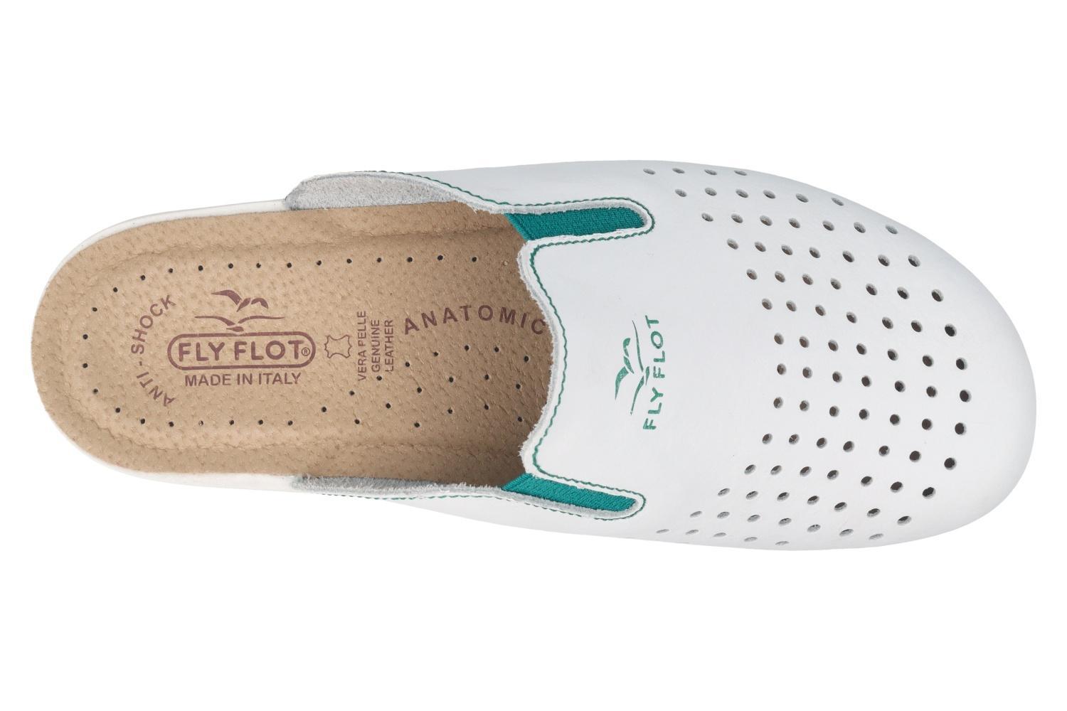 Ciabatte sanitarie da uomo Fly Flot bianco