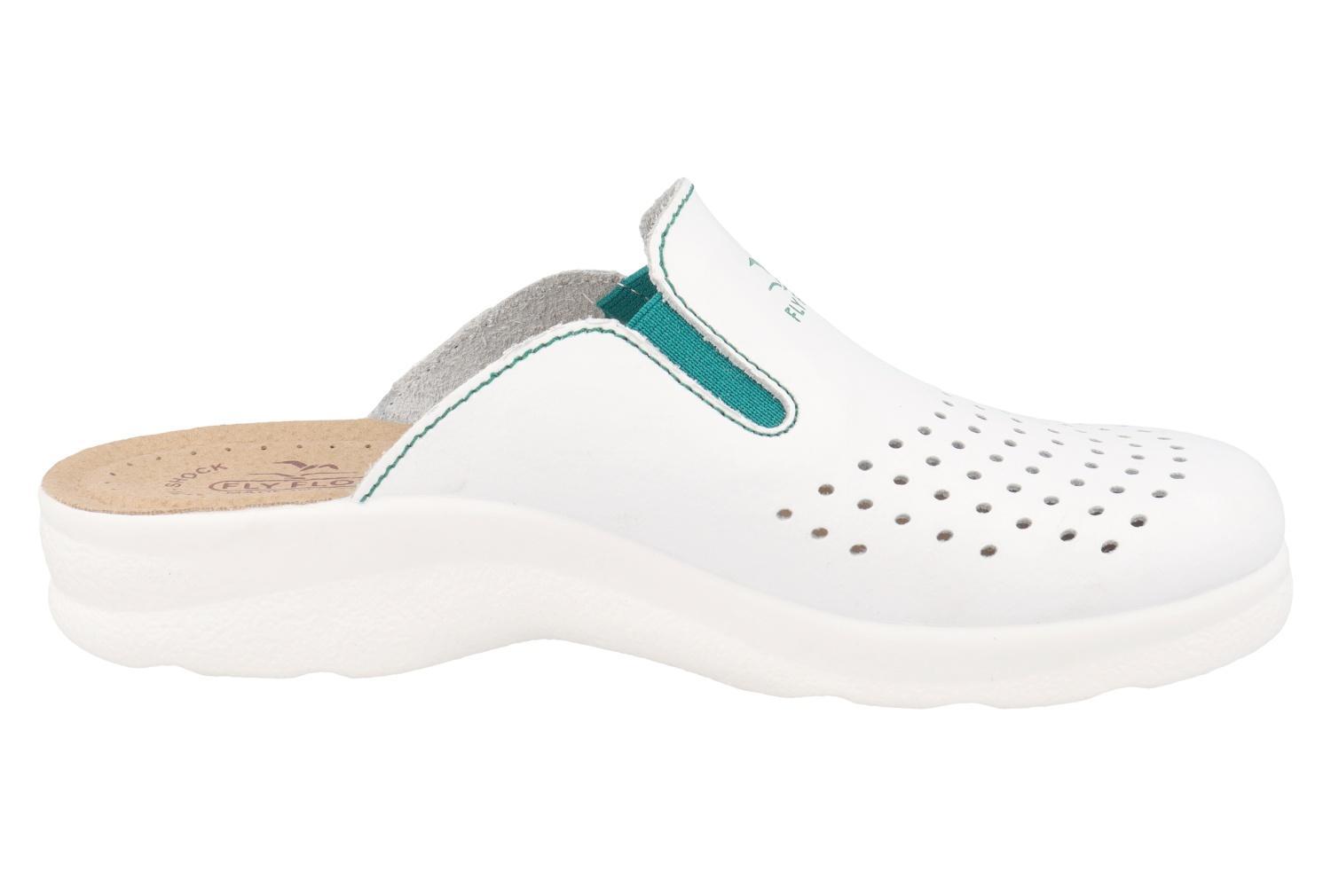 Ciabatte sanitarie da uomo Fly Flot bianco