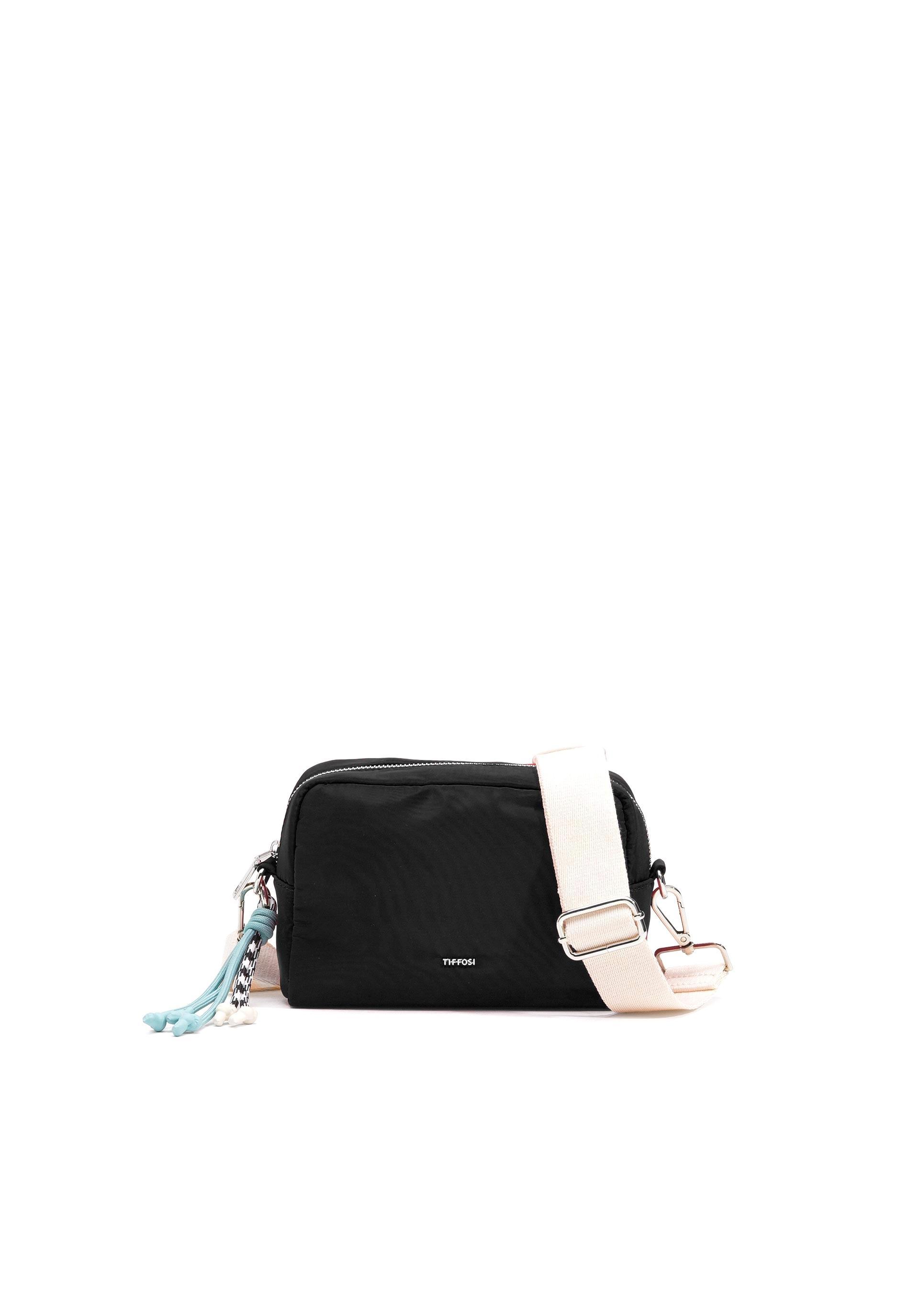 Borsa tracolla da donna Tiffosi nero
