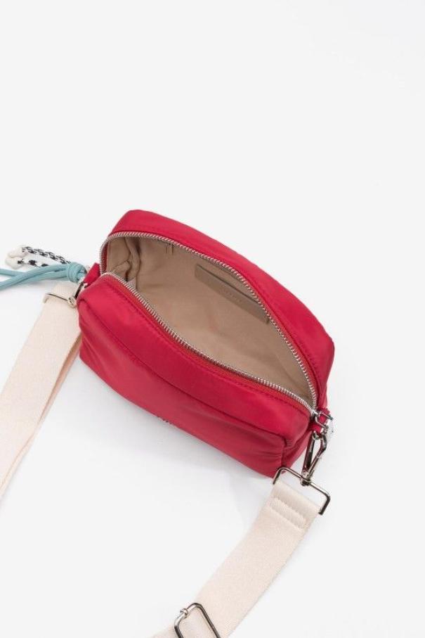Borsa tracolla da donna Tiffosi rosso