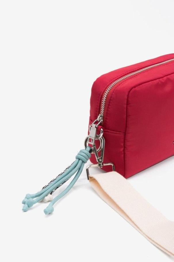 Borsa tracolla da donna Tiffosi rosso