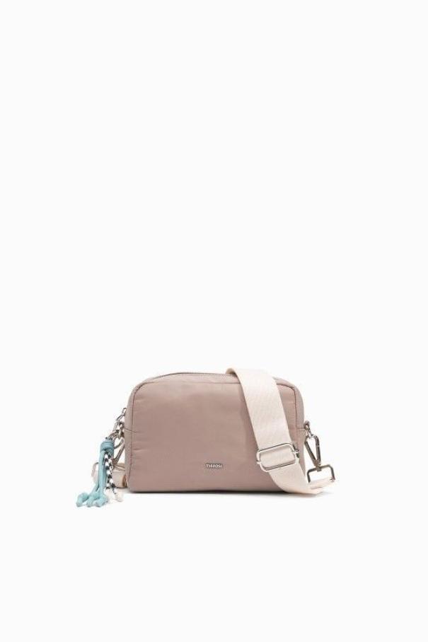 Borsa tracolla da donna Tiffosi beige