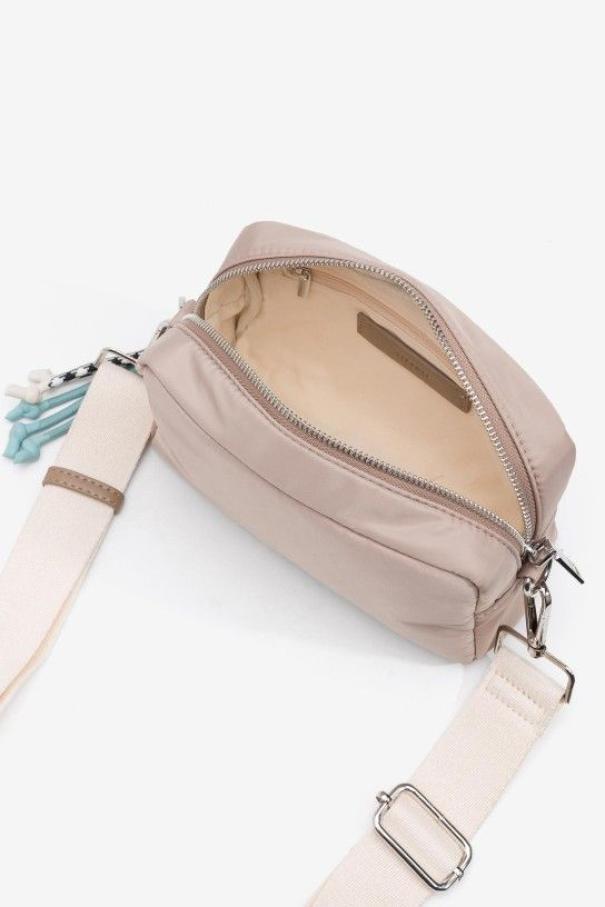 Borsa tracolla da donna Tiffosi beige