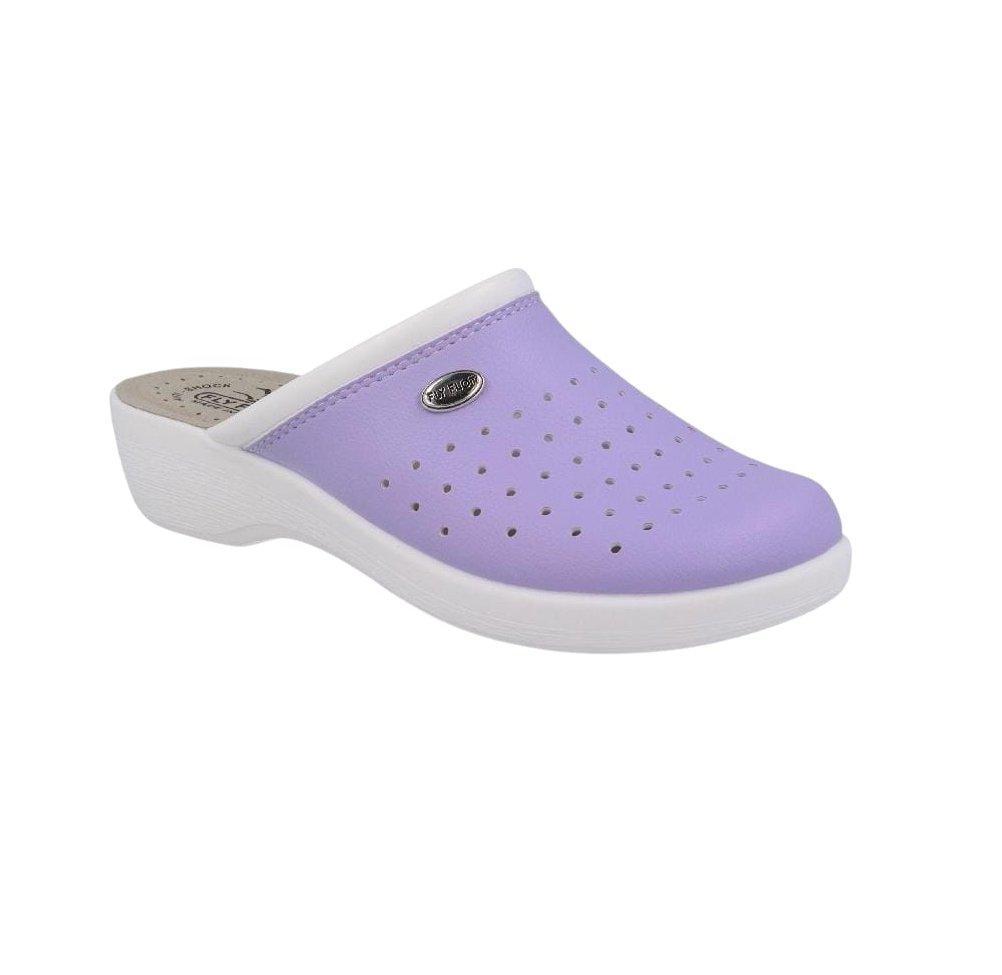 Ciabatte sanitarie da donna Fly Flot lilla