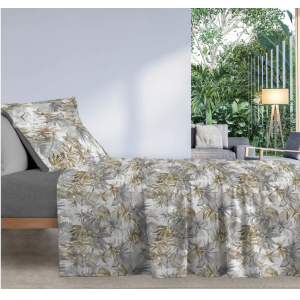 Diantree completo letto cotone stampato matrimoniale castoro