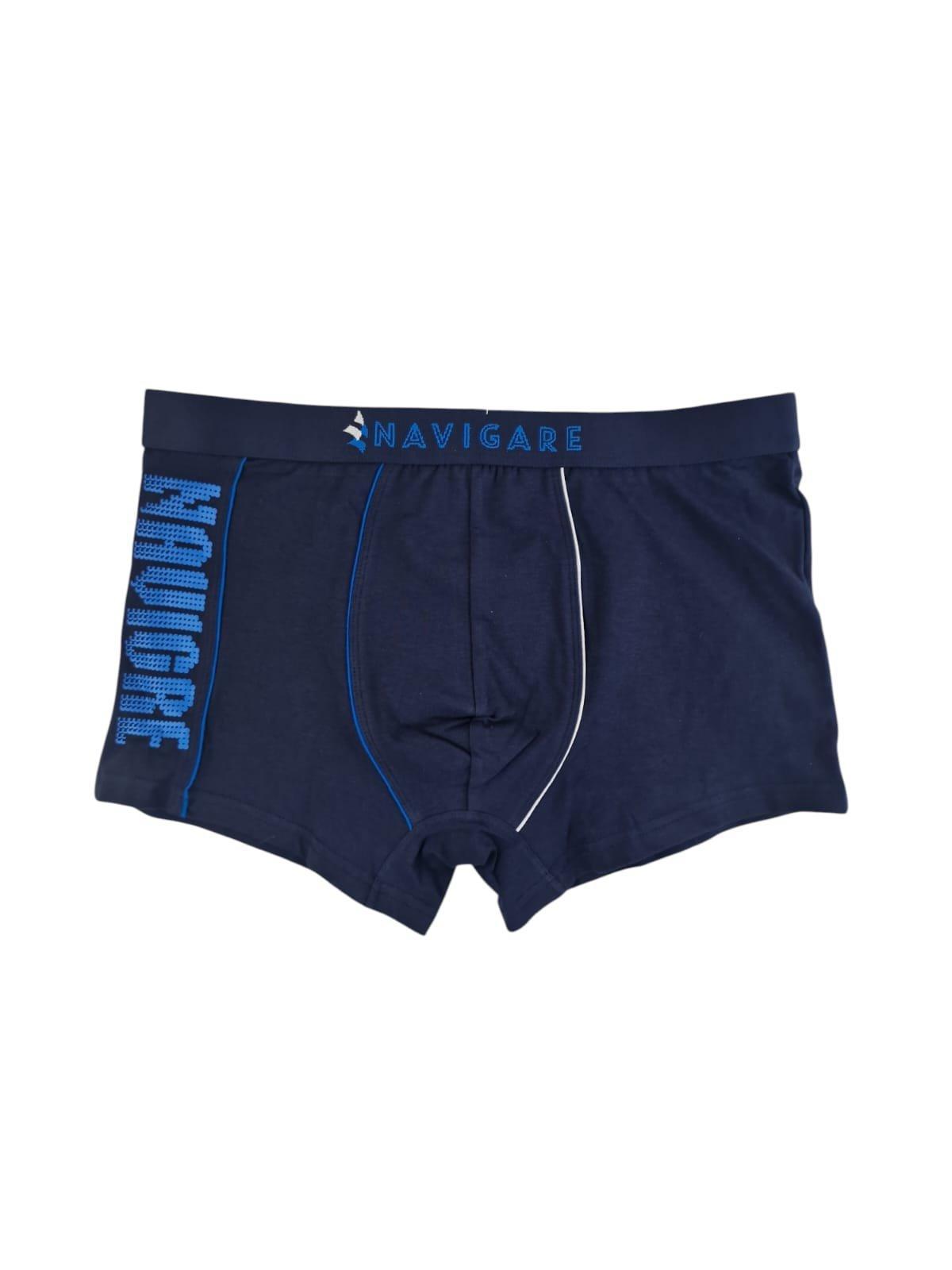 Boxer uomo in cotone elasticizzato Navigare