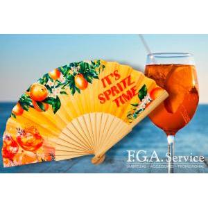 Ventaglio it's spritz time arancione