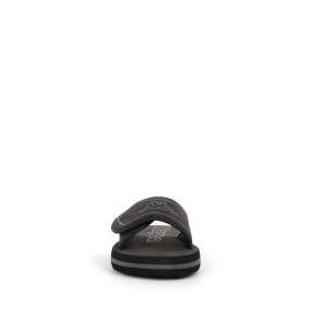 Ciabatte a fascia con strappo  nero
