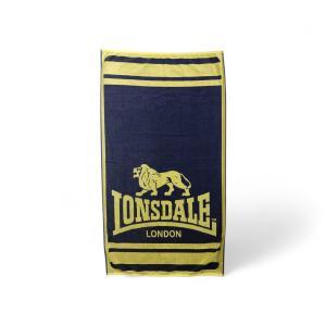 Telo mare in spugna di cotone  blu giallo