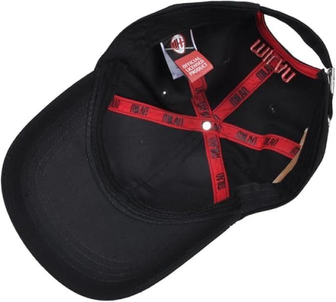 Berretto baseball adulto compatibile con Milan