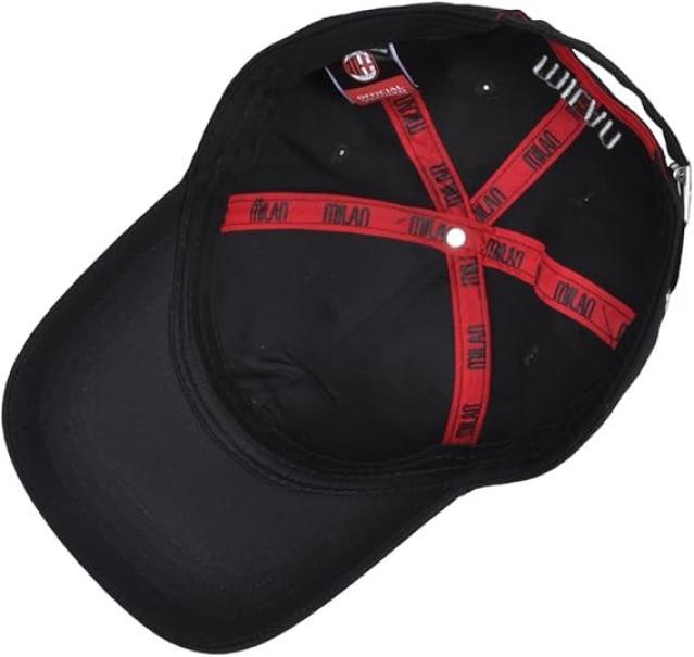 Berretto baseball adulto compatibile con Milan