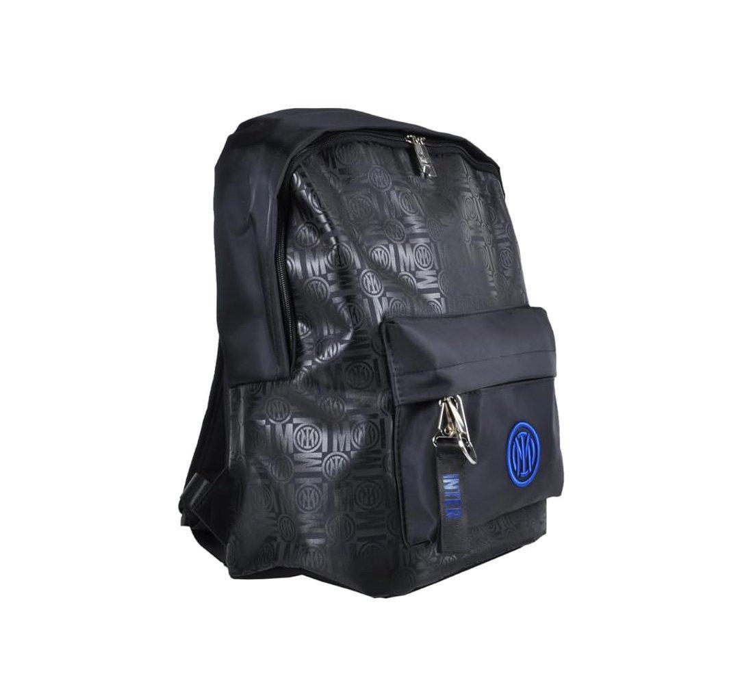 Zaino compatibile con Inter nero azzurro