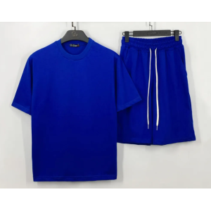 Compl. 2 pezzi con laccio lungo blu royal