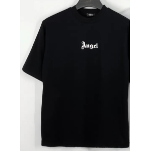 T-shirt oversize angel nero