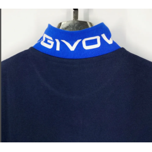 Polo da uomo in cotone  blu royal