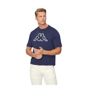 T-shirt in cotone da uomo  blu