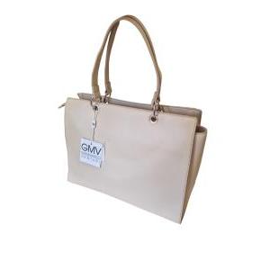 Borsa a mano donna con tracolla  beige