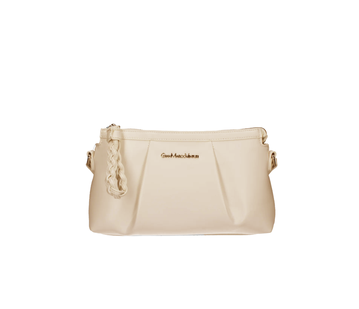 Borsa donna con tracollina Gianmarco Venturi pelletteria